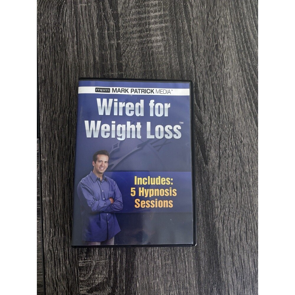 Wired for Weight Loss 2 DVD Set Mark Patrick Media Hypnosis Sessions Complete
